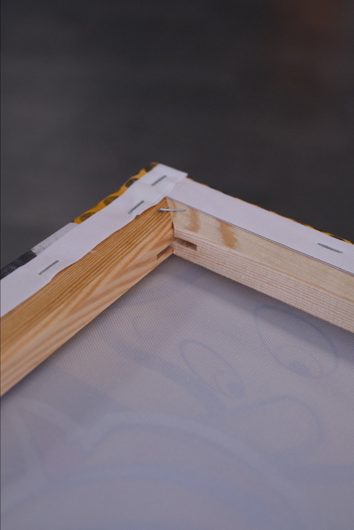 Canvas “Roger Rabbit” (Wood loom framed)