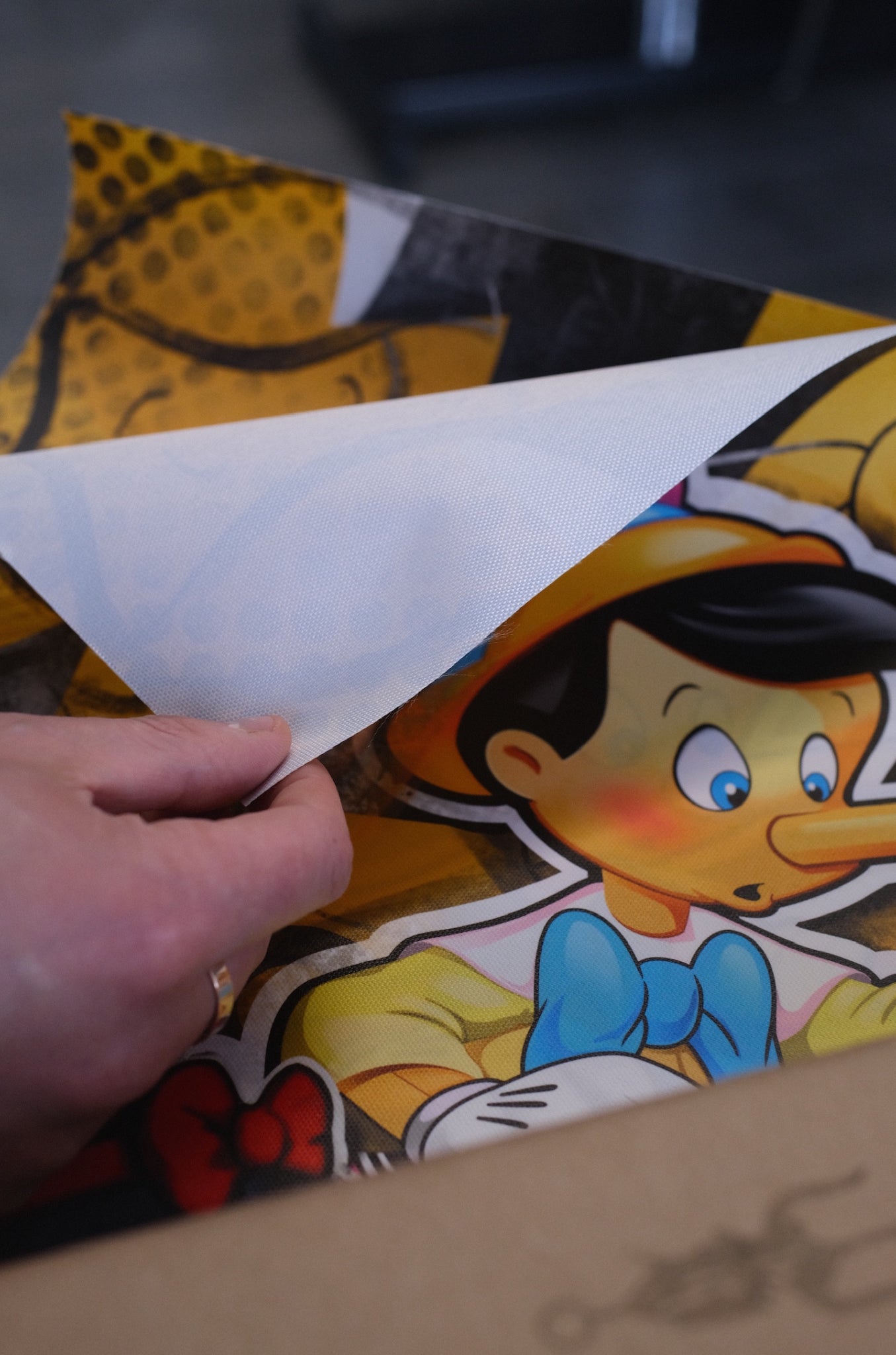 Print | Canvas “Adventures of Pinocchio” 50*70 cm | Limited edition