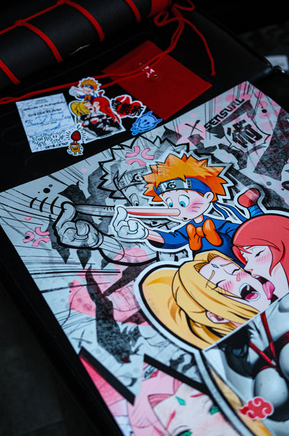 Limited Art Print — “Sensual Jutsu” | PREORDER