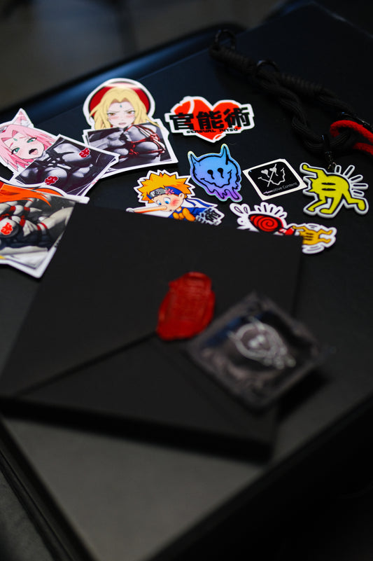 Sticker Pack “Sensual Jutsu” + Keychain EMOR