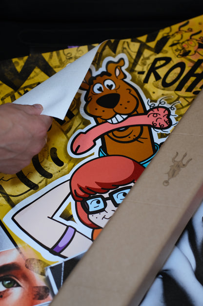 Print | Canvas “Ruh-Roh” 50*70 cm | Limited Edition