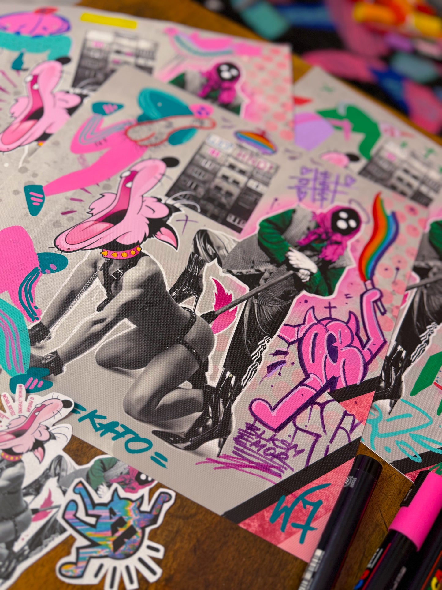 “Babushka’s Fairytales” | Collab Limited prints by Timur Lysenko & Emil EMOR